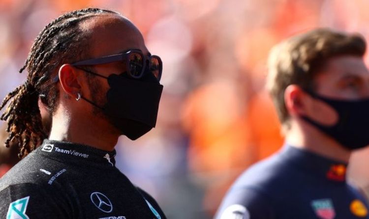 Lewis Hamilton envoie un message à Max Verstappen alors que la star de Red Bull remporte le Grand Prix des Pays-Bas