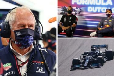 Lewis Hamilton qualifié de "théâtral" par Helmut Marko de Red Bull après le GP des Pays-Bas