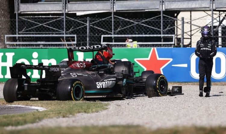 Lewis Hamilton réagit à la pénalité infligée à Max Verstappen par la Russie pour un accident au GP d'Italie