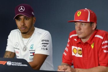 Lewis Hamilton rend hommage à Kimi Raikkonen après l'annonce de sa retraite - "Il nous manquera"