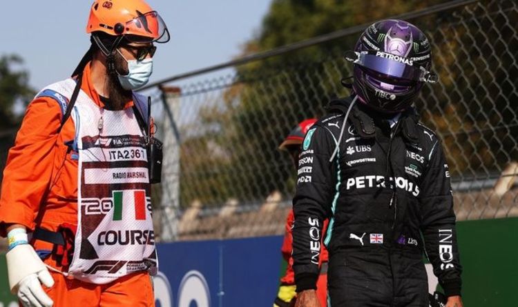Lewis Hamilton souffre de maux de cou alors qu'il prépare les pourparlers de Max Verstappen après le GP d'Italie