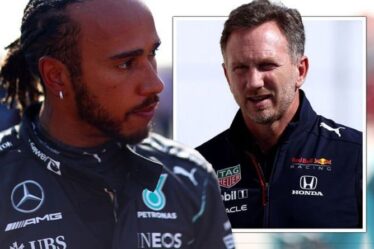 Ligne Lewis Hamilton: Christian Horner a averti qu'il "regretterait" ses commentaires "hors service"