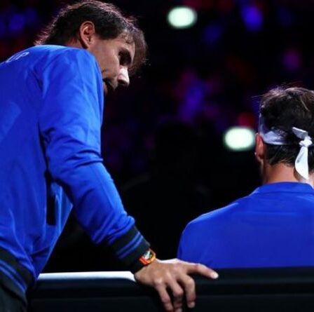 L'intervention de Rafael Nadal a aidé Roger Federer à détruire Nick Kyrgios à la Laver Cup