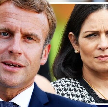 Macron s'en prend à des Français furieux contre Priti Patel à propos de la menace d'une patrouille de migrants