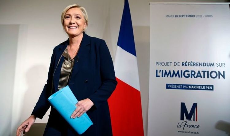 Marine Le Pen annonce "un plan complet pour reprendre le contrôle" avec la candidature au référendum sur l'immigration