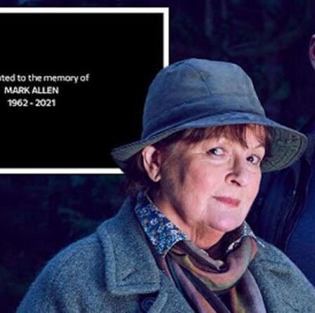 Mark Allen : Qui est la star de Vera ?  Le casting du drame d'ITV rend hommage à un collègue