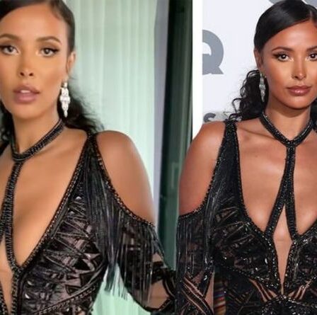 Maya Jama risque un dysfonctionnement de sa garde-robe avec un décolleté audacieux sur le tapis rouge des GQ Awards