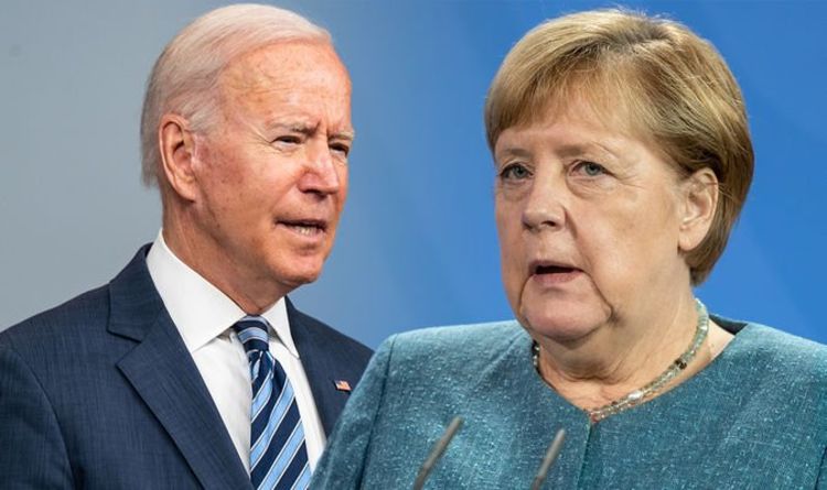 Merkel et Biden honteux pour le "pacte" permettant à Poutine d'exploiter l'Europe - le Royaume-Uni fait face au rationnement du gaz