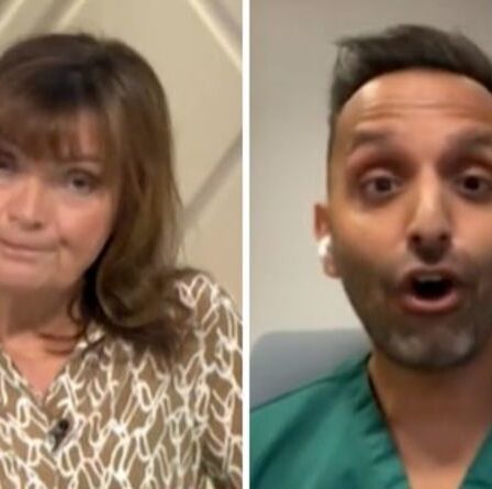 " Ne devrait pas être abusé pour mon travail " Le Dr Amir dans une diatribe passionnée sur Lorraine " Ce n'est pas de notre faute "