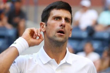 Novak Djokovic explique le t-shirt de sa femme Jelena après la difficile victoire de Kei Nishikori à l'US Open