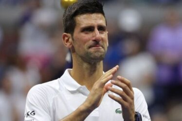 Novak Djokovic licencie le message de Roger Federer et Rafael Nadal après la défaite finale de l'US Open