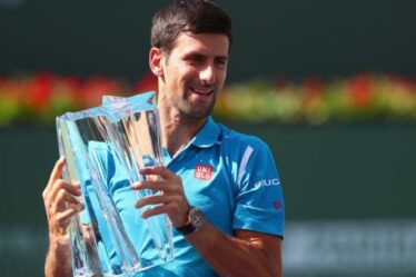 Novak Djokovic se retire d'Indian Wells en raison de doutes sur la durée du licenciement