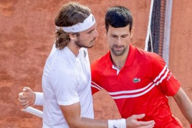 Novak Djokovic s'est retrouvé dans la rangée de Stefanos Tsitsipas après que l'oncle de Rafael Nadal a visé