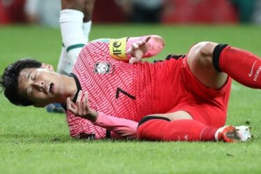 Nuno Espirito Santo fait le point sur les blessures inquiétantes de la star de Tottenham, Son Heung-min