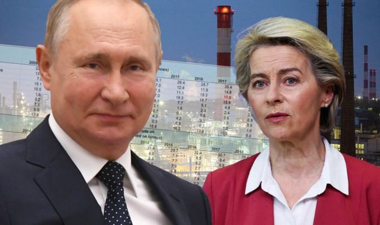 Où l'Europe tire son gaz de REVEALED: un graphique sinistre montre que Poutine détient toutes les cartes