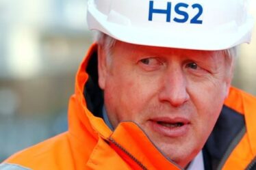 "Pas une ambition immédiate" Boris Johnson de retarder le tunnel de la mer d'Irlande jusqu'après HS2