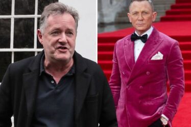 Piers Morgan compare la star de Bond Daniel Craig à "l'acte d'hommage à Austin Powers" dans un coup brutal