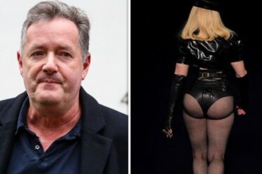 Piers Morgan qualifie Madonna, 63 ans, de "grincer des dents" alors qu'elle fait sensation avec un postérieur pert aux VMA