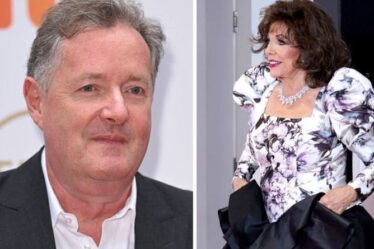 Piers Morgan rassure Joan Collins après le camouflet « déconcertant » des NTA de Martin Compston