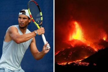 Rafael Nadal envoie un message sincère suite à l'éruption du volcan La Palma