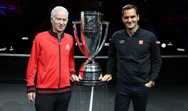 Roger Federer a salué "l'acte de classe" de John McEnroe après la victoire de Team Europe en Laver Cup