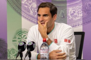 Roger Federer brise le silence sur la récupération d'une blessure après une opération au genou