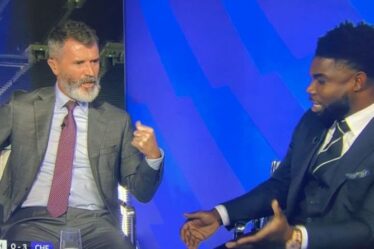 Roy Keane et Micah Richards s'affrontent à propos de l'attaquant de Tottenham Harry Kane "jouant pour Chelsea"