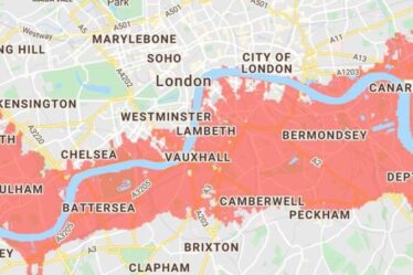 SOUS-MARIN de Londres : de vastes étendues de capitaux seront régulièrement inondées d'ici 2030 - avertissement d'experts