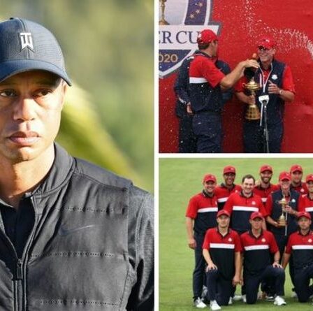 Tiger Woods remporte la victoire record des États-Unis en Ryder Cup contre l'Europe