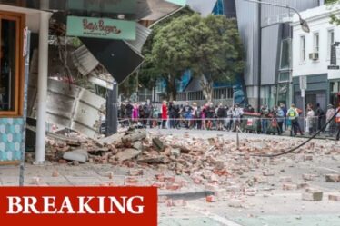 Tremblement de terre à Melbourne : des bâtiments détruits alors qu'une ville australienne a été secouée par un séisme de magnitude 6,0
