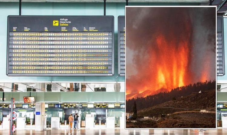 'Très effrayant!'  L'aéroport de La Palma fermé alors que les cendres volcaniques continuent de pleuvoir du ciel