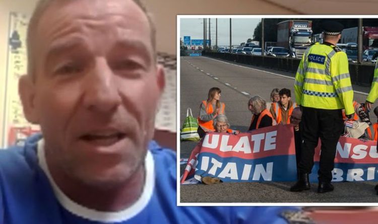 Un chauffeur de poids lourd dit que les camionneurs ont été frappés d'amendes à cause d'Insulate Britain « les employeurs s'en moquent »