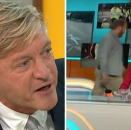 Un manifestant du M25 prend d'assaut GMB : Madeley explose "Comparez-vous à Churchill !?"