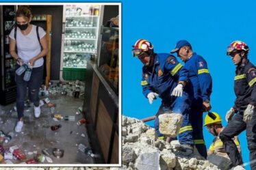 Un tremblement de terre "terrifiant" en Crète fait un mort et 20 blessés