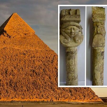 Une percée en Égypte alors que de superbes outils rituels anciens sont mis au jour dans une « découverte importante »