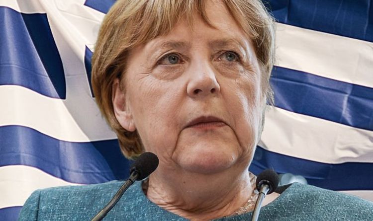 Vous nous avez ruiné !  Les Grecs se réjouissent à l'approche de la sortie de Merkel