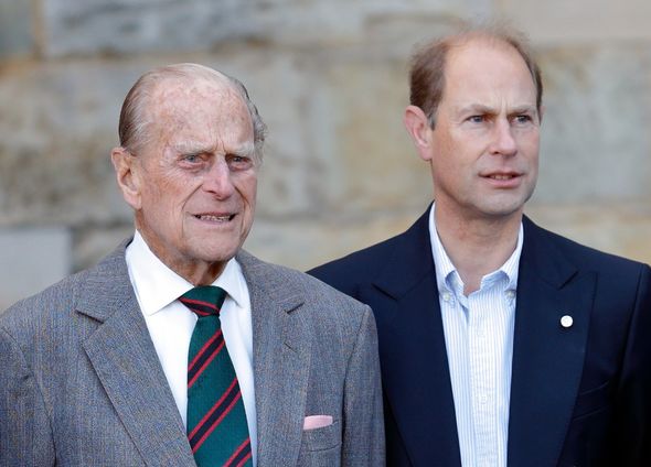 Prince Philip et Prince Edward