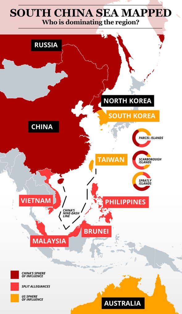 Cartographie de la crise en mer de Chine méridionale