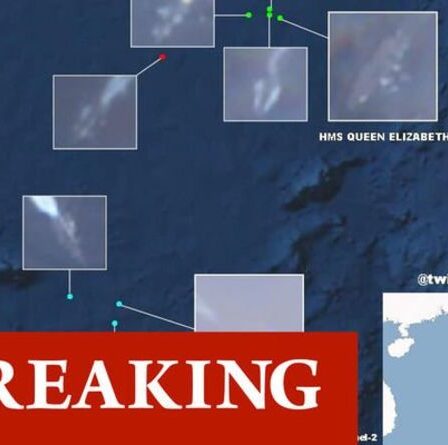 Éruption d'un affrontement en mer de Chine méridionale : un navire chinois suit les transporteurs britanniques et américains sur des photos satellites