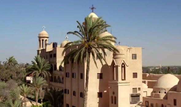 Monastère syrien : Le monastère où Curzon est arrivé en 1834