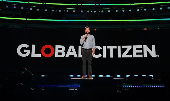 Discours de Harry: le duc photographié lors d'un événement Global Citizen plus tôt cette année