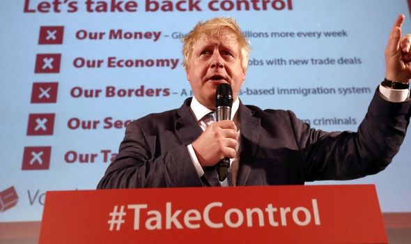 Boris Johnson a mené la campagne Leave à la victoire