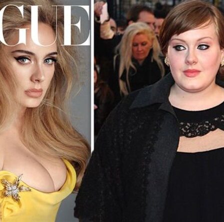Adele établit un record de perte de poids de 100 livres alors qu'elle pose pour de superbes nouvelles photos