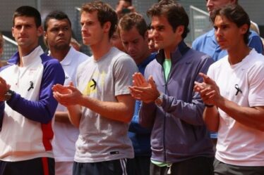 Andy Murray "dans le Big Four" aux côtés de Roger Federer, Rafael Nadal et Novak Djokovic