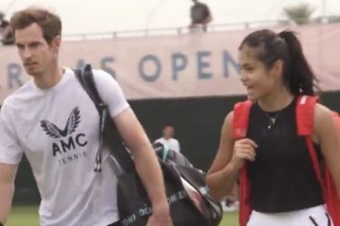 Andy Murray et Emma Raducanu suggèrent de jouer en double ensemble à Indian Wells
