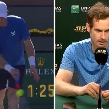 Andy Murray réagit aux huées d'Indian Wells après avoir copié Nick Kyrgios contre Carlos Alcaraz