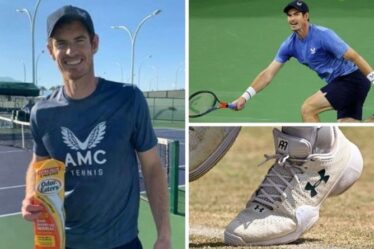 Andy Murray reçoit un cadeau de fan hilarant après avoir trouvé des chaussures «puantes» perdues à Indian Wells