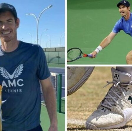 Andy Murray reçoit un cadeau de fan hilarant après avoir trouvé des chaussures «puantes» perdues à Indian Wells