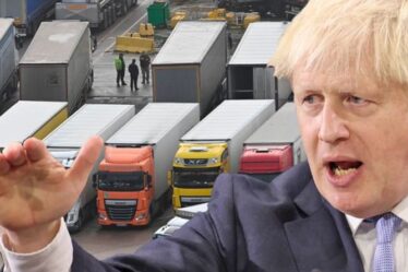 Boris Johnson a mis en garde contre la crise des chauffeurs de camion post-Brexit: "Sommeil vers la catastrophe"