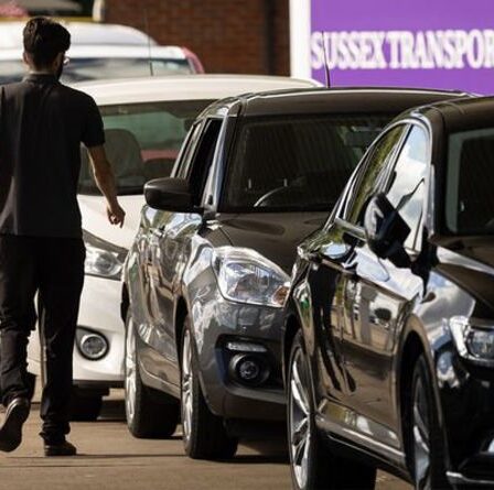 Brit pris dans une file d'attente de deux heures à une station-service alors qu'il tentait de se rendre au supermarché